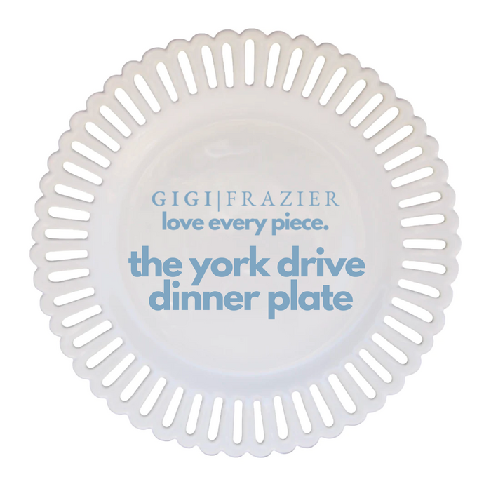 The York Drive Dinner Plate