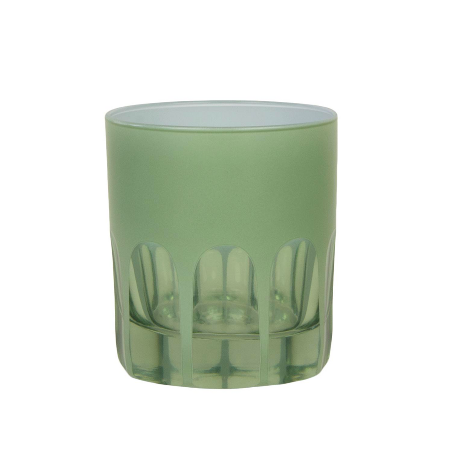 Rialto Old Fashion Glass in Pale Sage