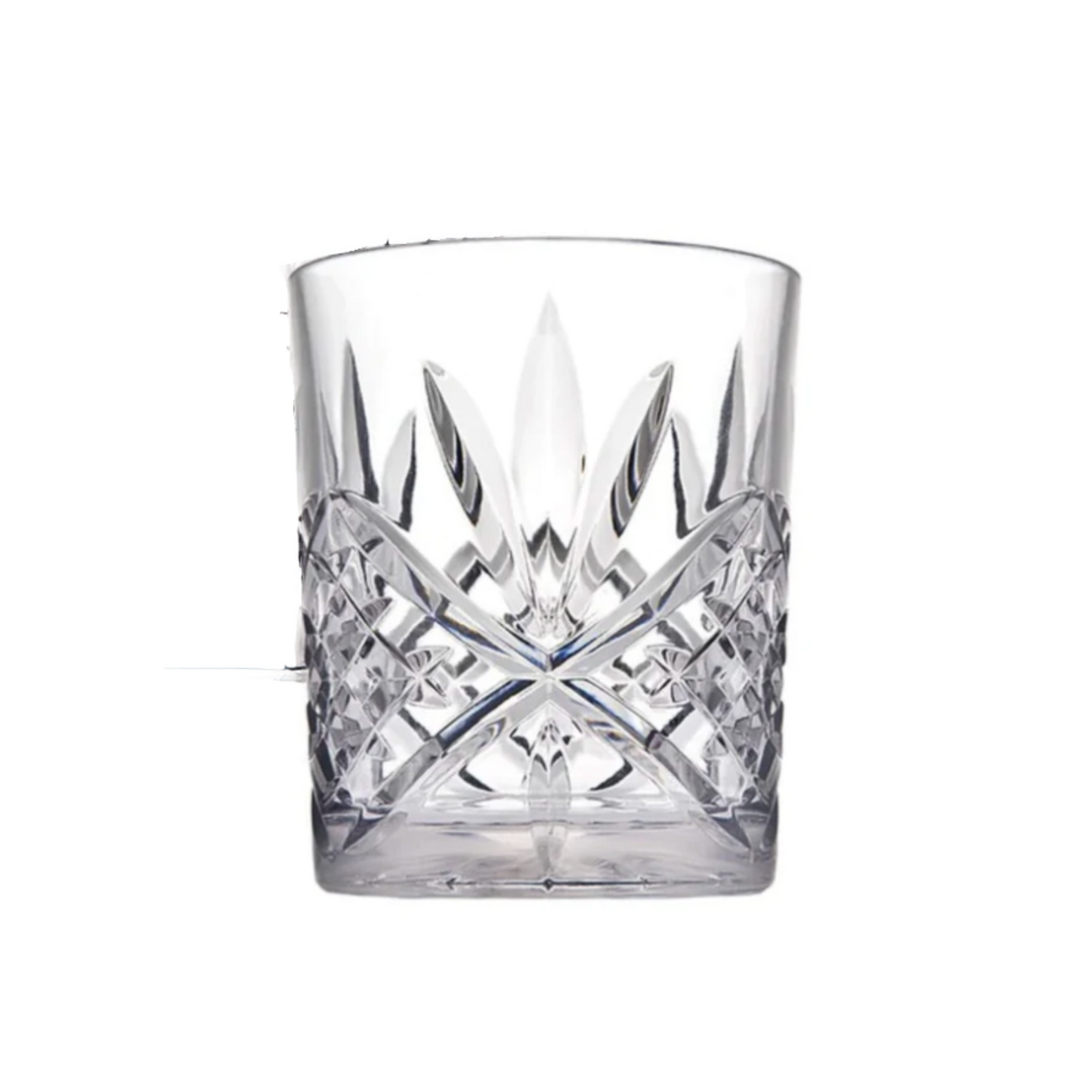 Clear Acrylic Dublin Double Old Fashioned Glass