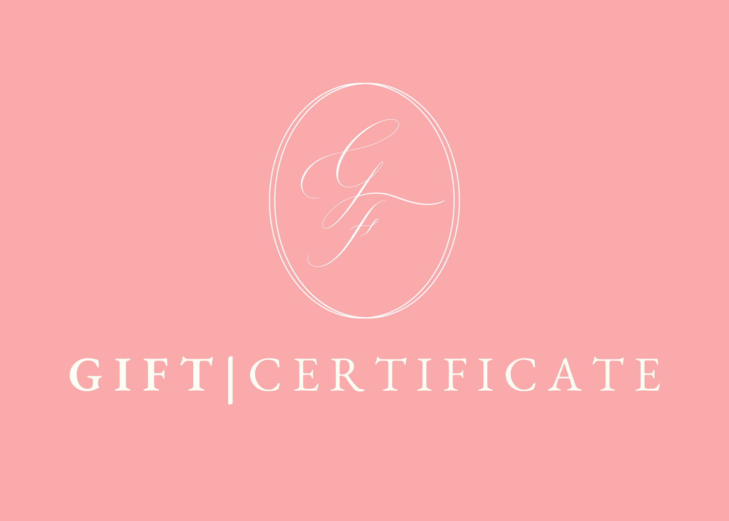 Gigi Frazier Gift Certificate